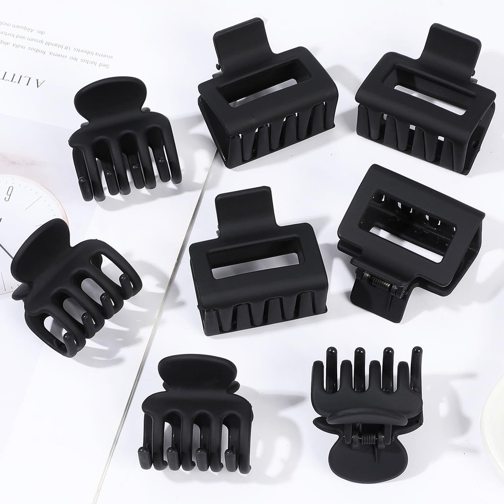 USDNICE small claw clip detail showing teeth and rounded edges benefit gentle on hair