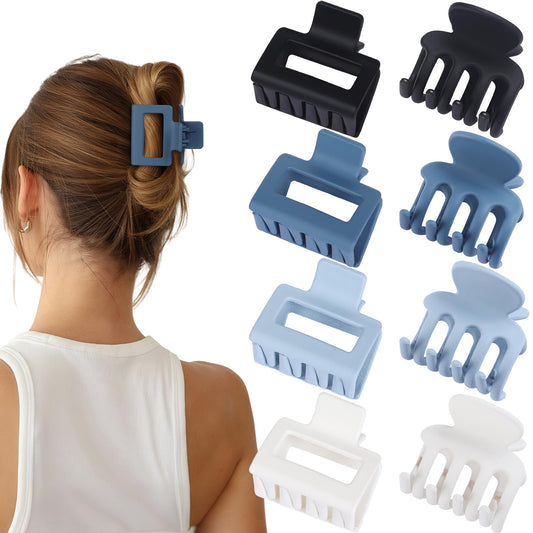 USDNICE close-up of small rectangle clip teeth for secure gentle hold benefit