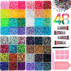 UWETIME front packaging showing complete bedazzling kit and supplies for instant crafting