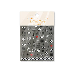 UZJXQ label and sheet details showing motif variety benefit easy styling