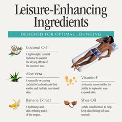 VACATION ingredients label close-up highlighting clean formulation
