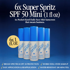 VACATION ultra-fine mist close-up demonstrating even, lightweight coverage