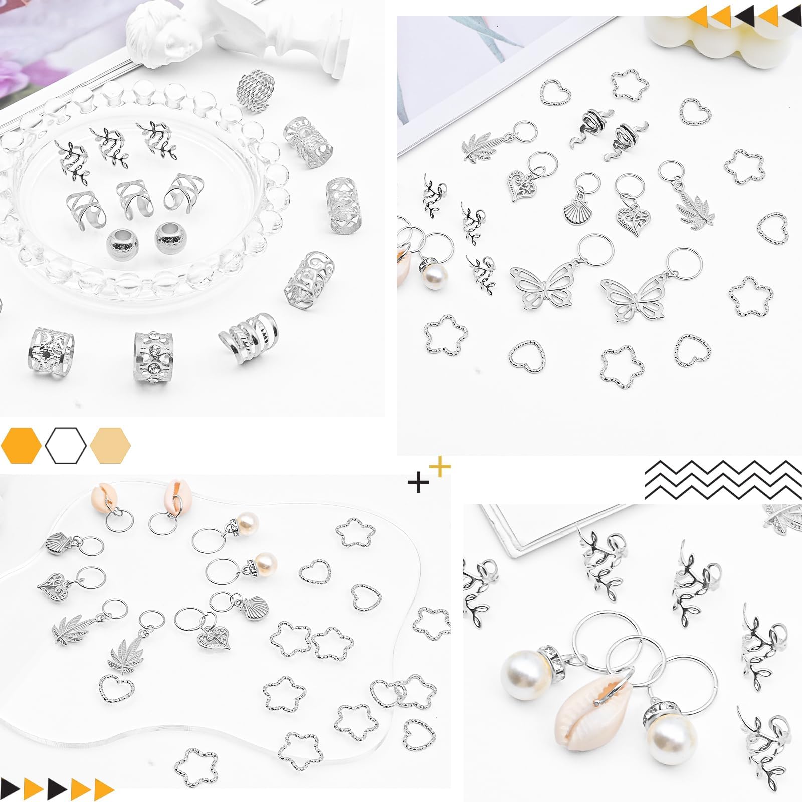 Vaikby charms and pendants collection showing variety for creative styling benefit