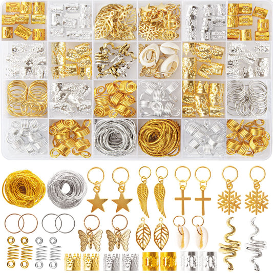 Vaikby front packaging showing full 230-piece set and clear organizer for easy selection