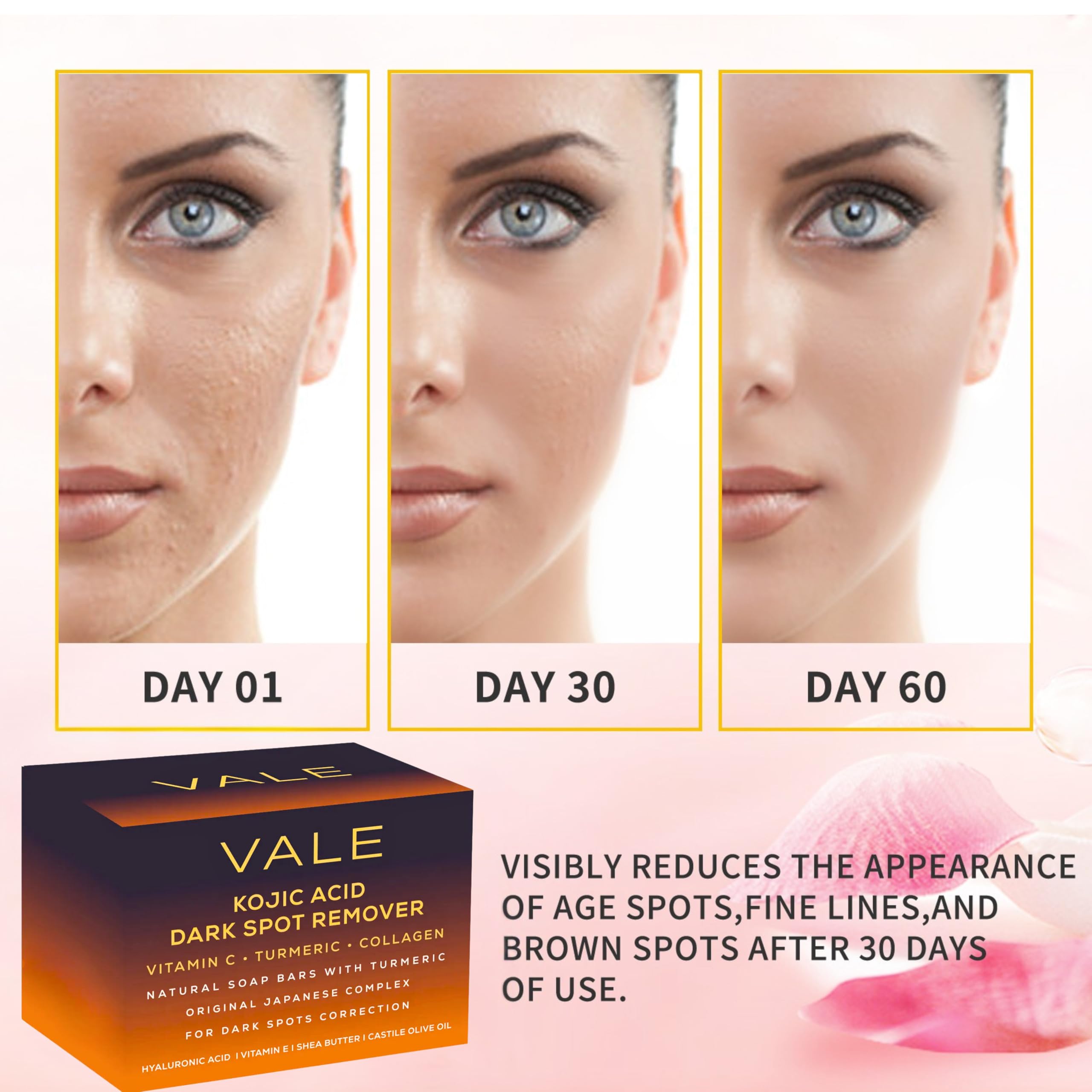 VALE lathered foam close-up showing rich cleansing texture
