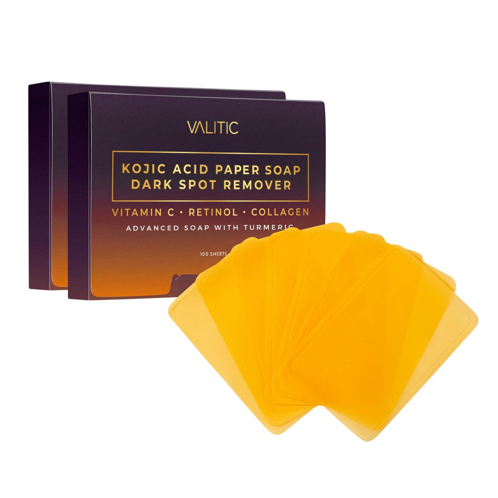 VALITIC front packaging showing compact travel soap pack and convenience