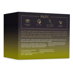 VALITIC label and ingredients list showing key actives and transparency