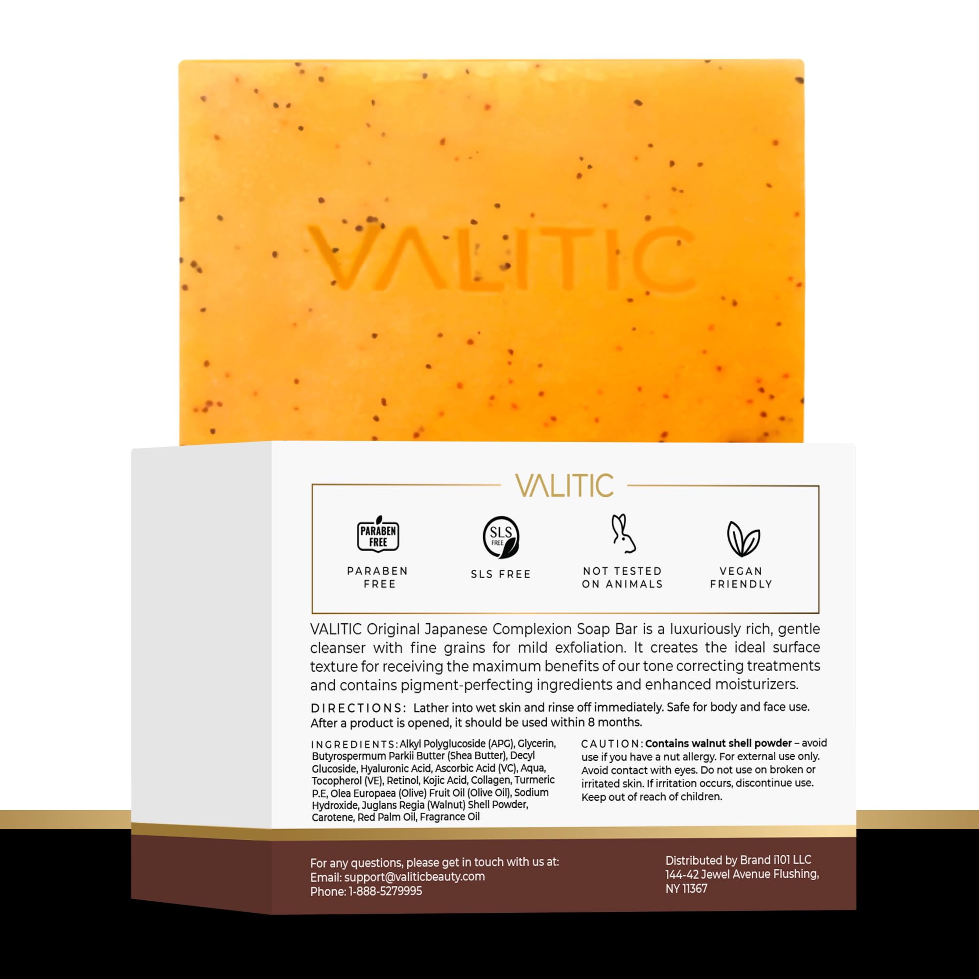 VALITIC soap staged in bathroom for daily routine convenience