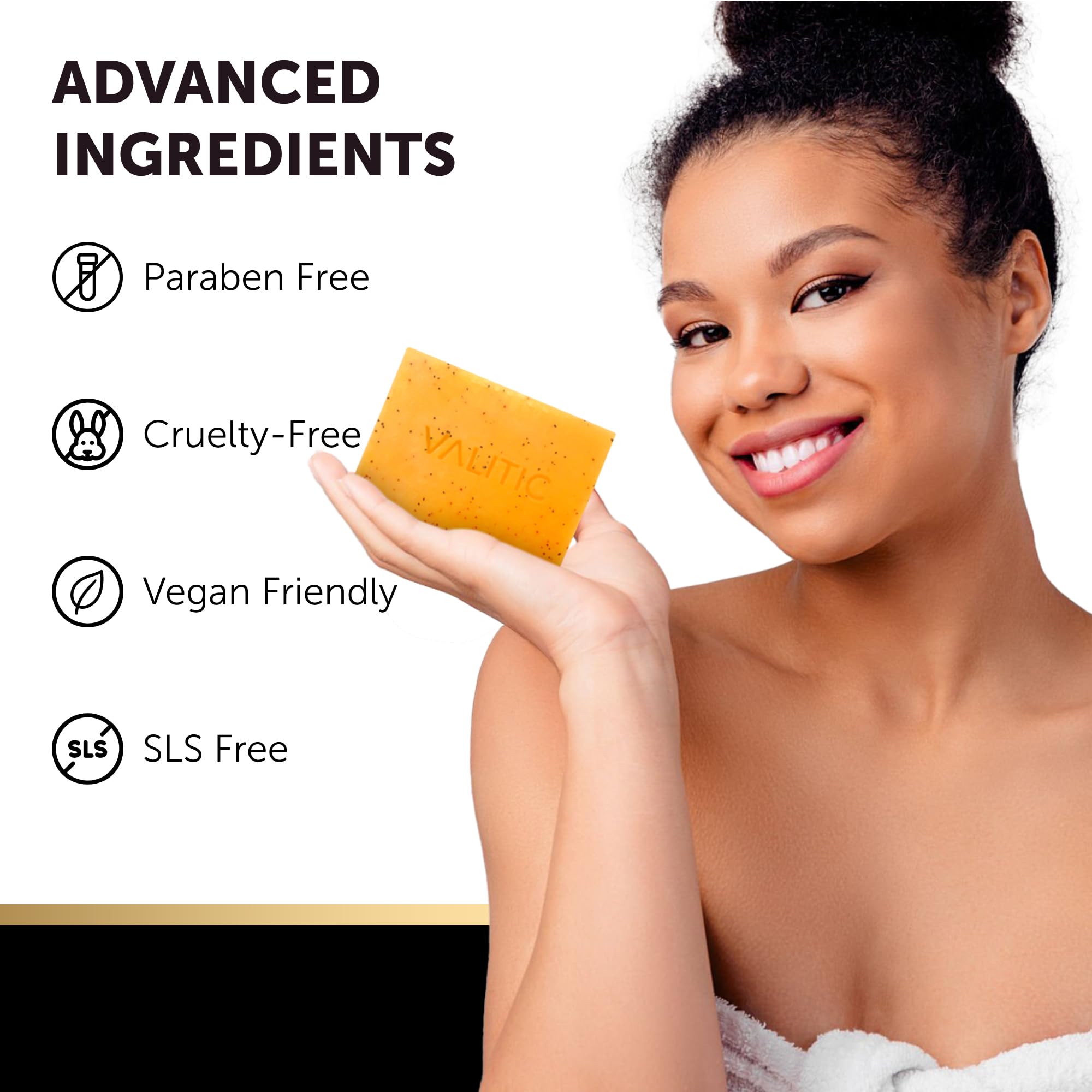 VALITIC label close-up highlighting hydrating and renewing ingredients