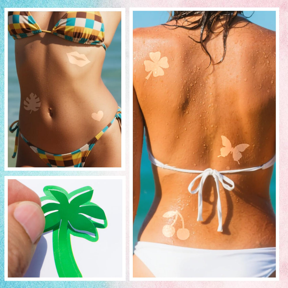 VANALIA sticker applied on arm in use showing precise placement benefit