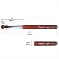 Vanfa F14 being cleaned and reshaped for long-lasting use benefit