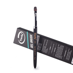 Vanfa brush applying hard gel for even spread and clean finish