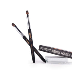 Vanfa brushes held in hand for size comparison and ergonomic comfort