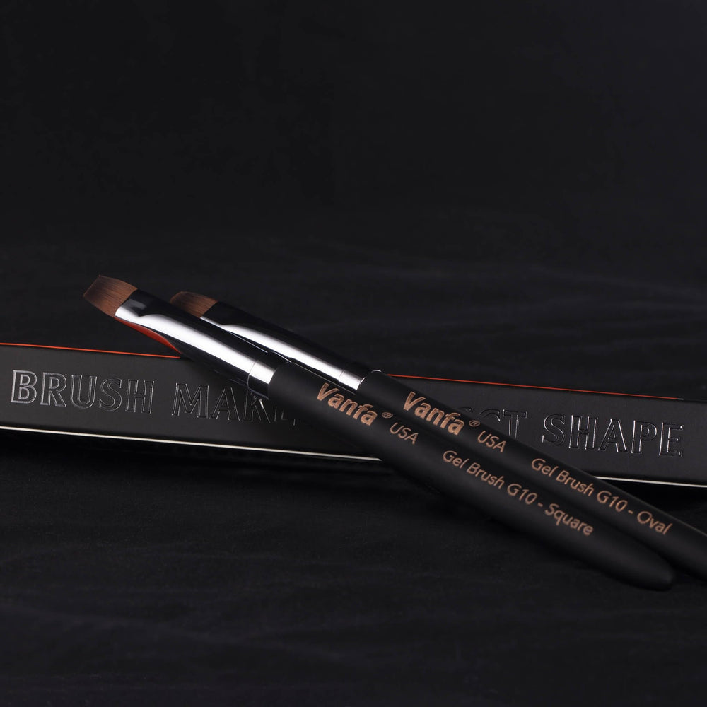 Vanfa synthetic bristles texture that resists clumping and holds gel