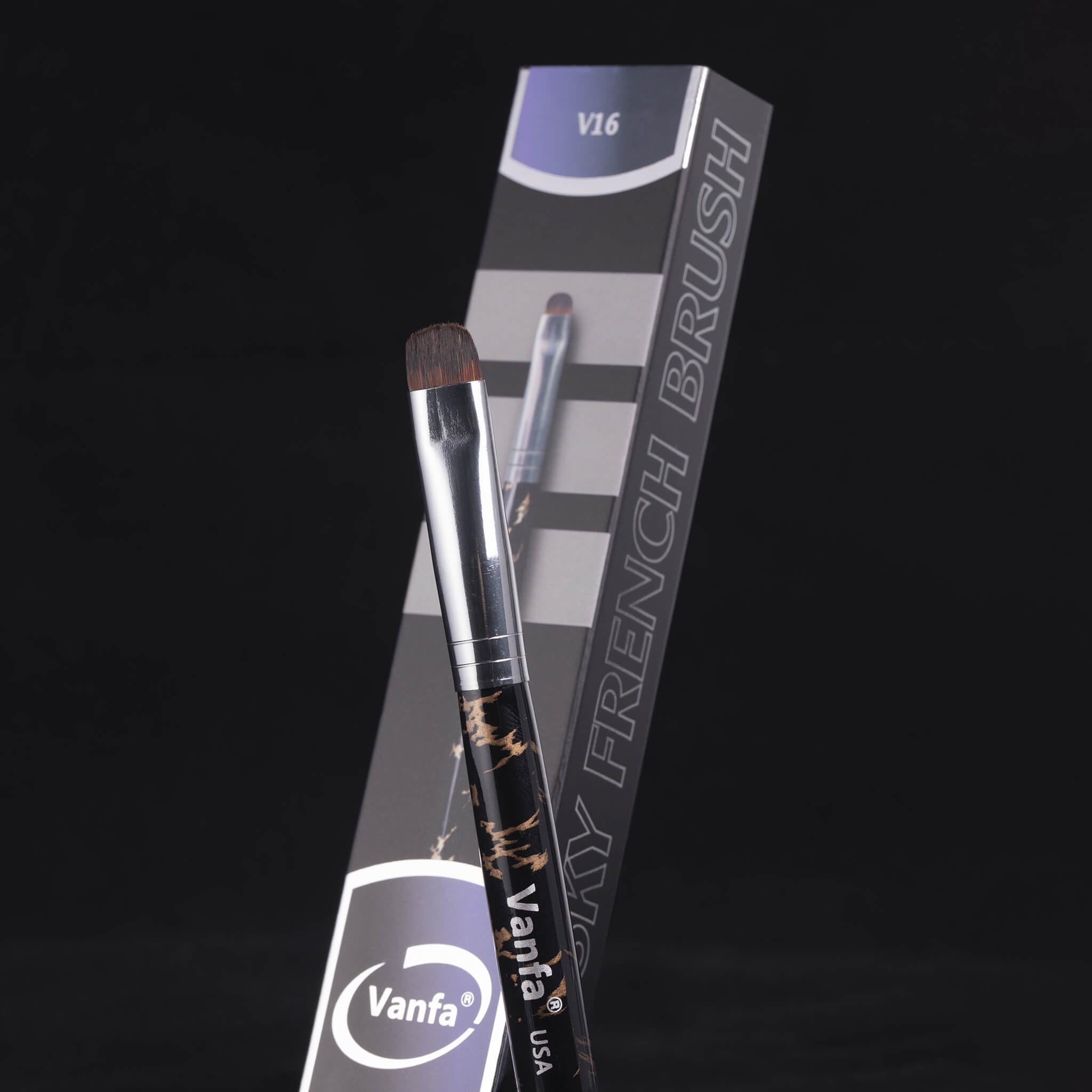 Vanfa V16 drawing a French smile line for tidy, professional results