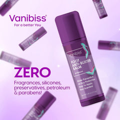 Vanibiss shown in hand to illustrate small 0.45 oz travel-friendly size