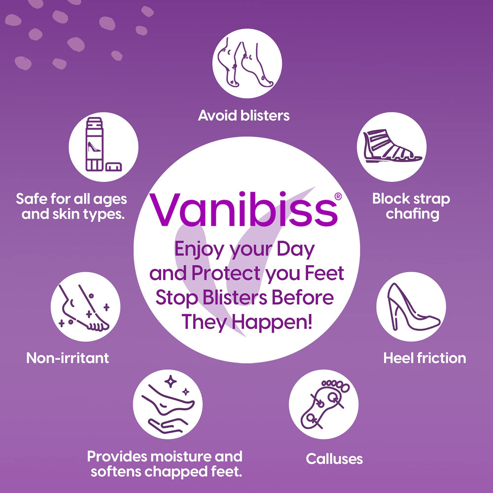 Vanibiss close-up of balm tip texture demonstrating smooth glide benefit