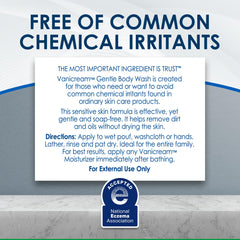 Vanicream bottle on bathroom shelf in neutral setting showing everyday routine compatibility benefit