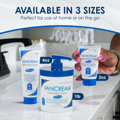 Vanicream kid friendly application showing safe, mild hydration for children's skin