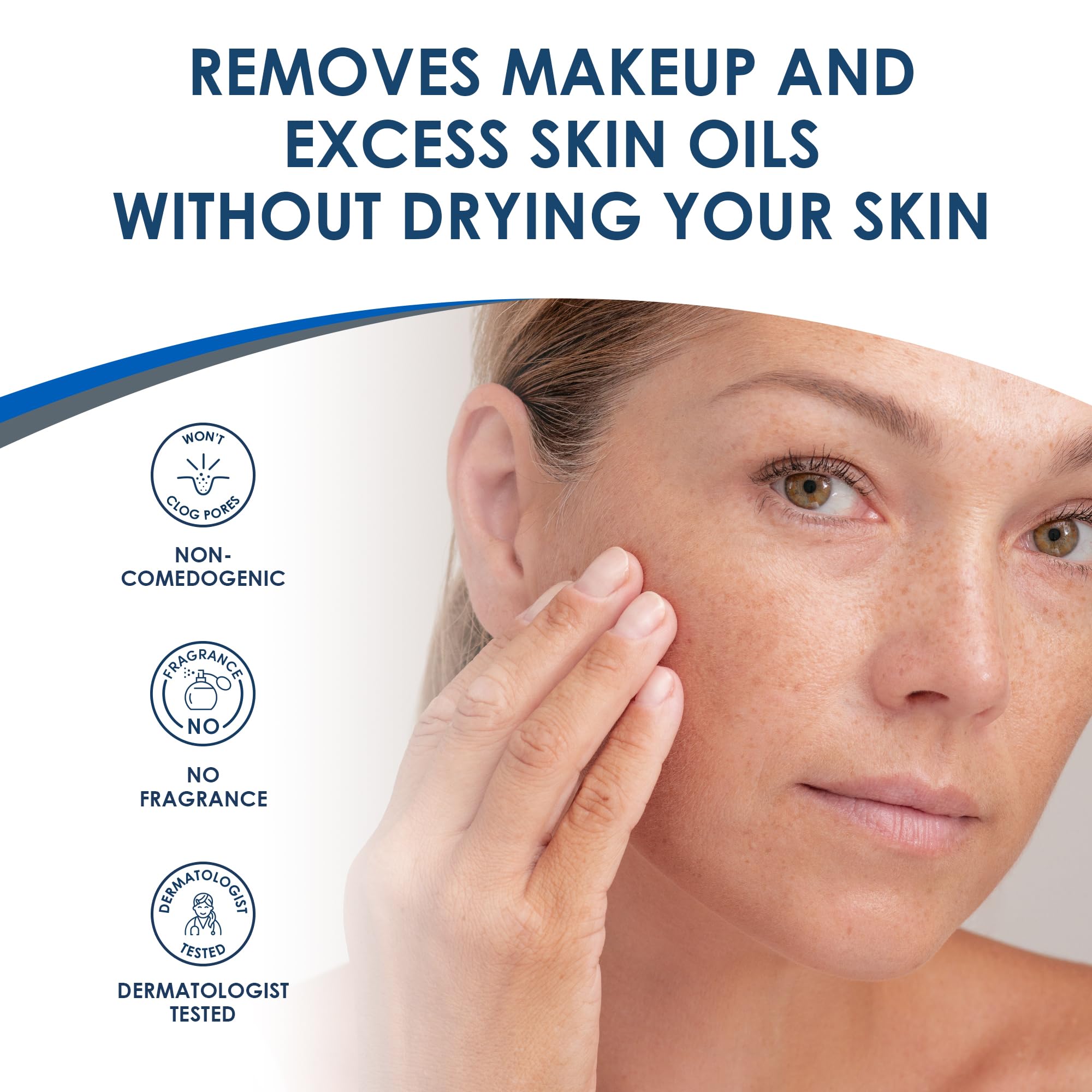Vanicream cleanser texture closeup demonstrating gentle lathering ability