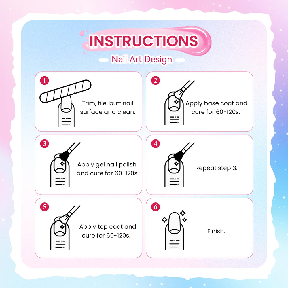 VANREESA application in-use curing nails under LED lamp for durable wear