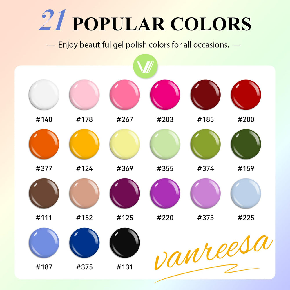 VANREESA bottle close-up highlighting smooth gel texture and easy application