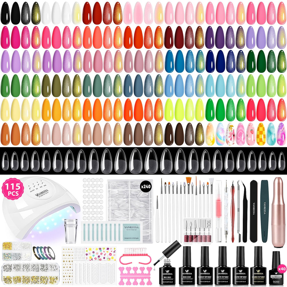 VANREESA front packaging showing full kit, ready for salon-quality at home