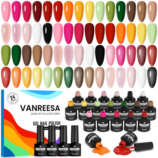 VANREESA front packaging showing full 24-piece kit and gift-ready design