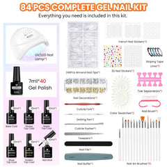 VANREESA gift box presentation styled as a ready-to-give manicure gift set