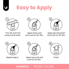 VANREESA lifestyle manicure scene on a woman, displaying wearable daily style benefit