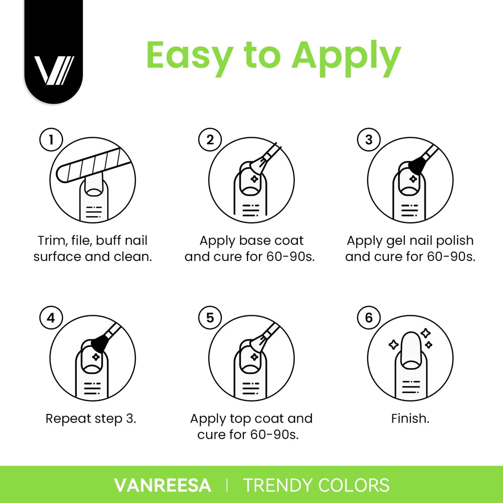 VANREESA matte and gloss contrast showing effect options for customized shine