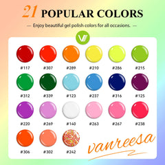 VANREESA brush detail from open bottle showing smooth application benefit precision