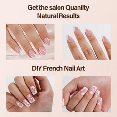 Vansiho applied on nails in lifestyle shot showing ready-to-wear elegance