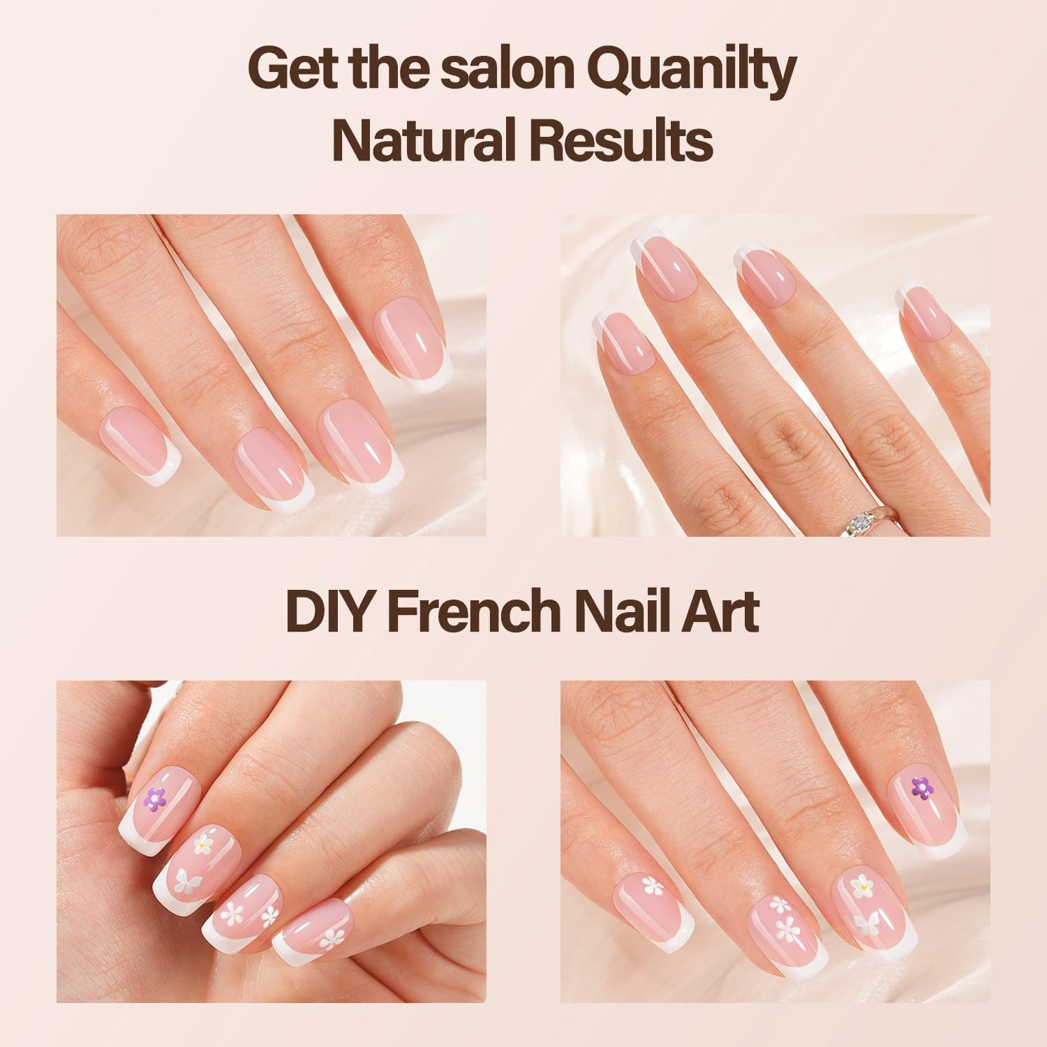 Vansiho nails with builder gel finish showing seamless edges and glossy protection