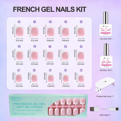 Vansiho layout of all 150 nails arranged by 15 sizes for fitting