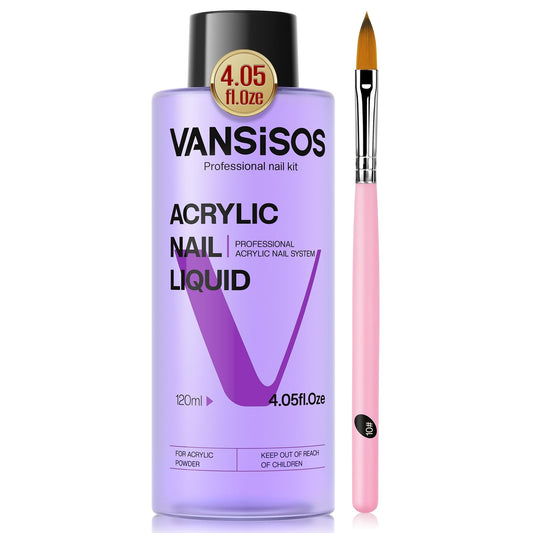 VANSISOS front bottle view showing product and professional finish benefit