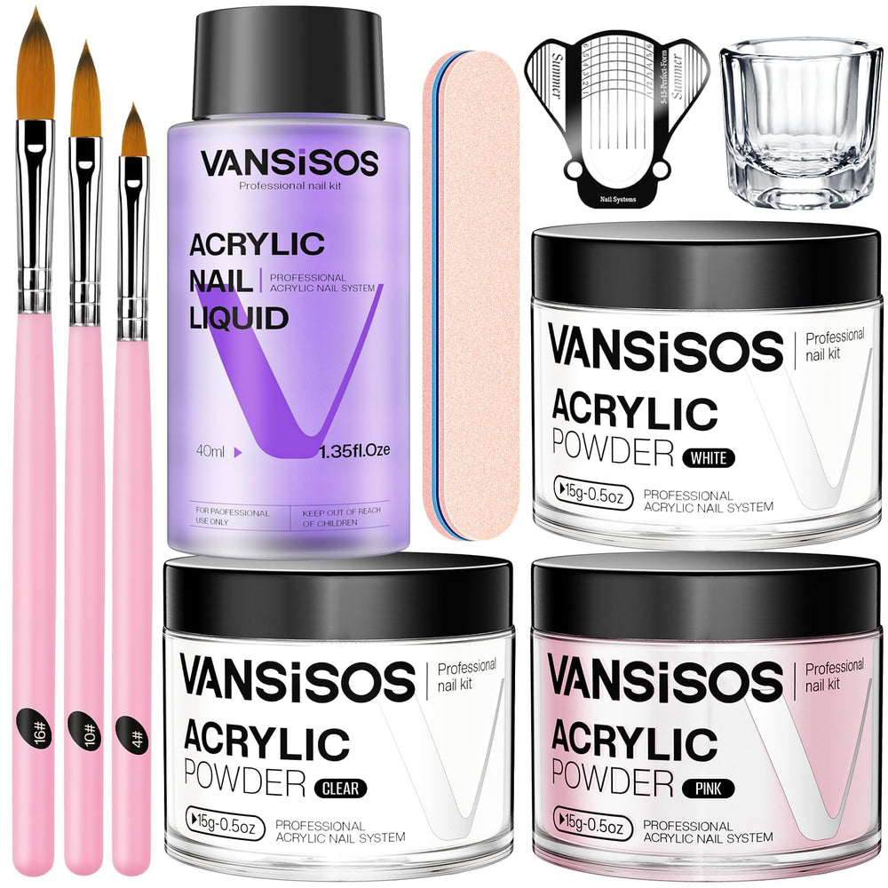 VANSISOS front packaging showing full kit contents and easy-start benefit