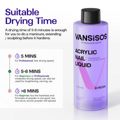 VANSISOS mixed acrylic bead on brush illustrating smooth bead formation and workability