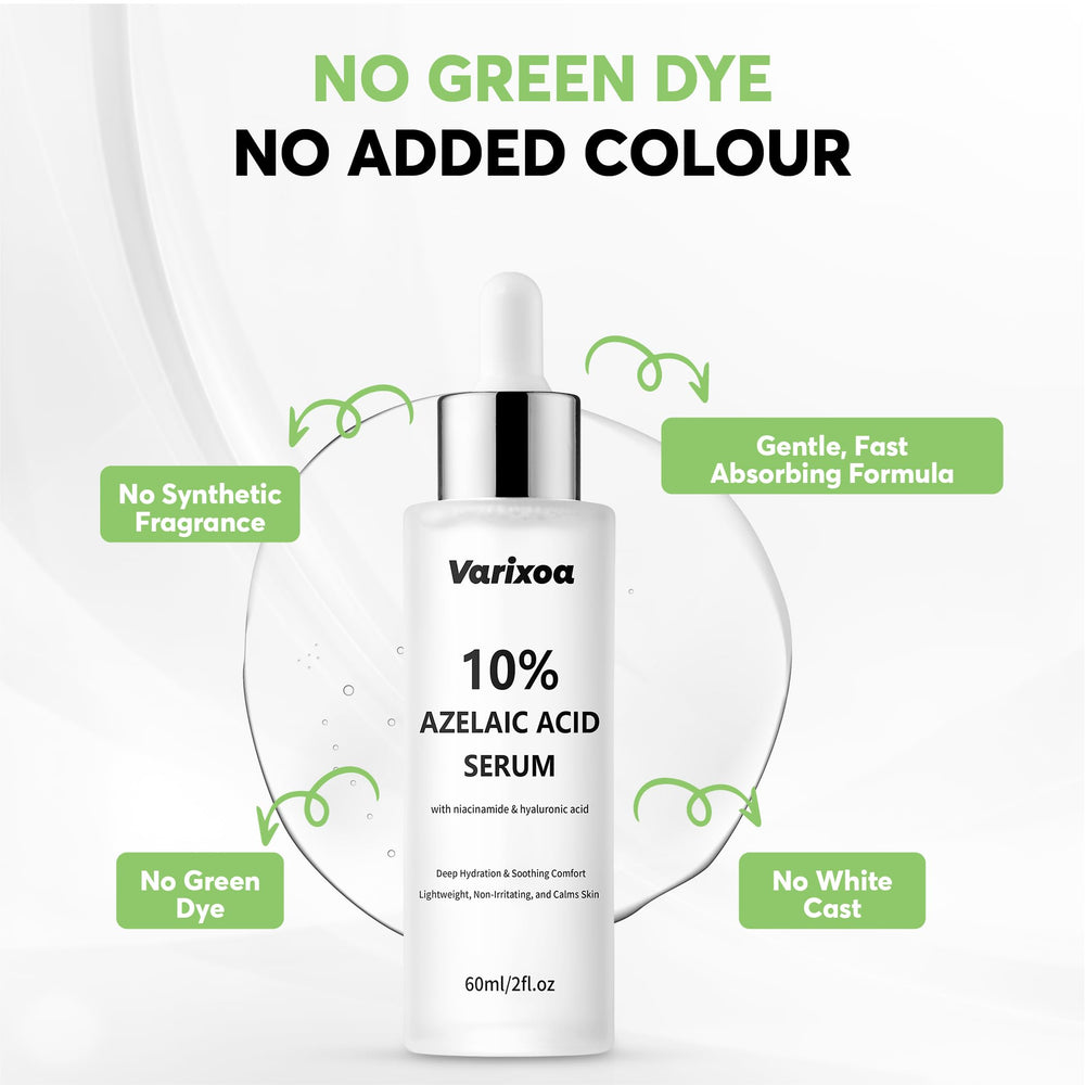 Varixoa bottle alongside key ingredient visuals indicating calming action