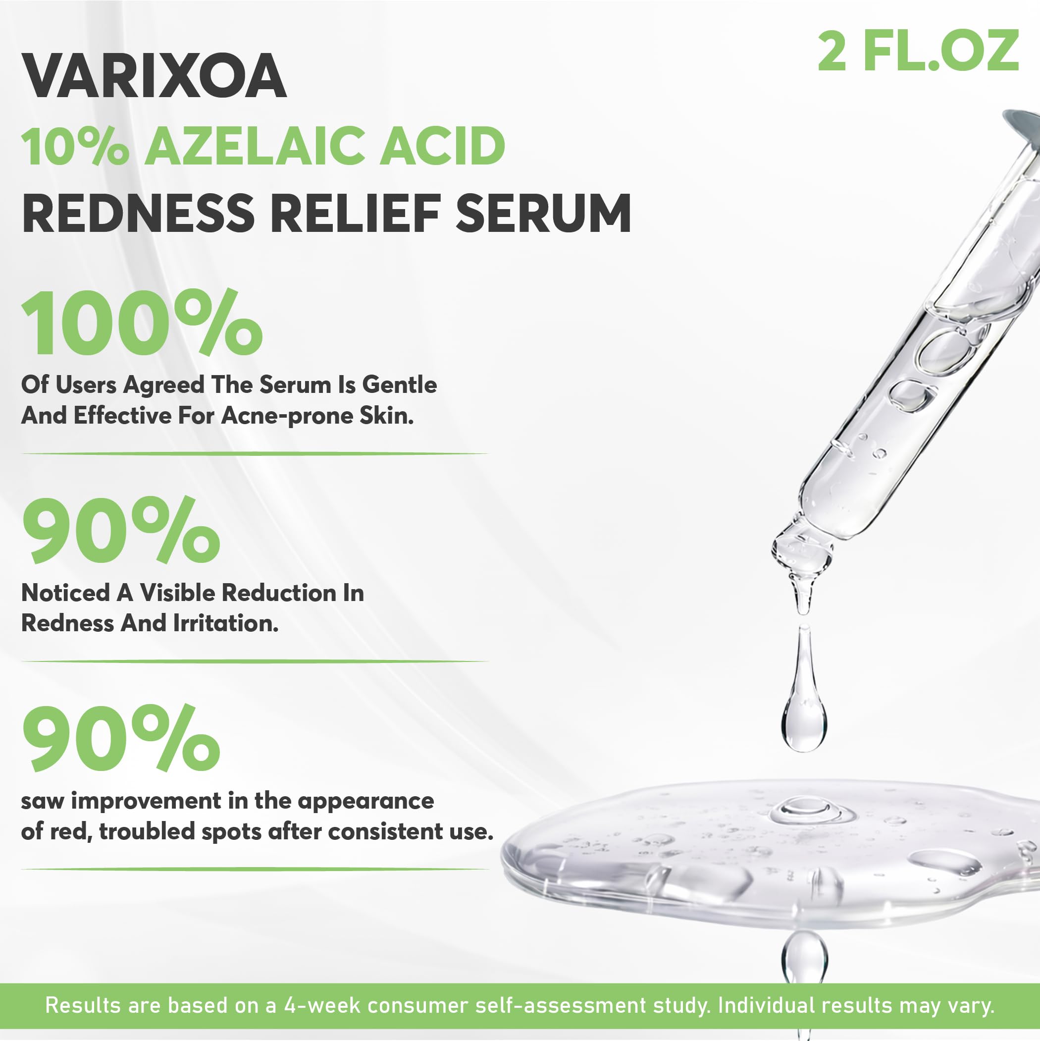 Varixoa 2 fl oz bottle beside a coin for size comparison and portability