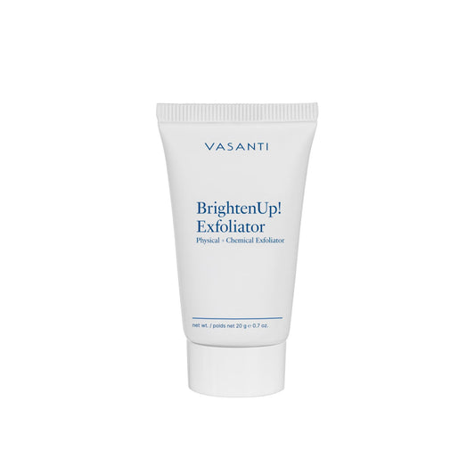VASANTI front packaging showing 20g jar and product name for travel convenience