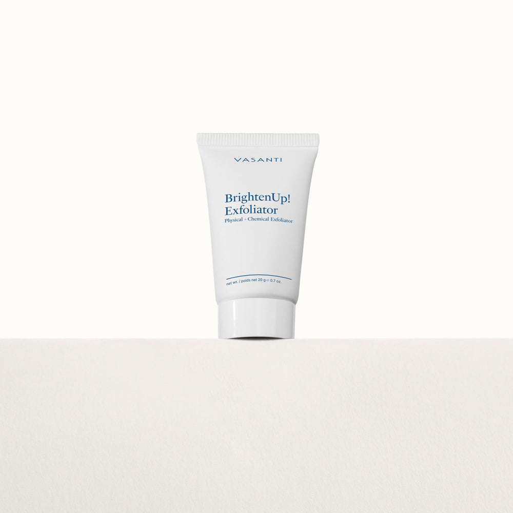 VASANTI papaya ingredient focus highlighting natural enzymes for brightness