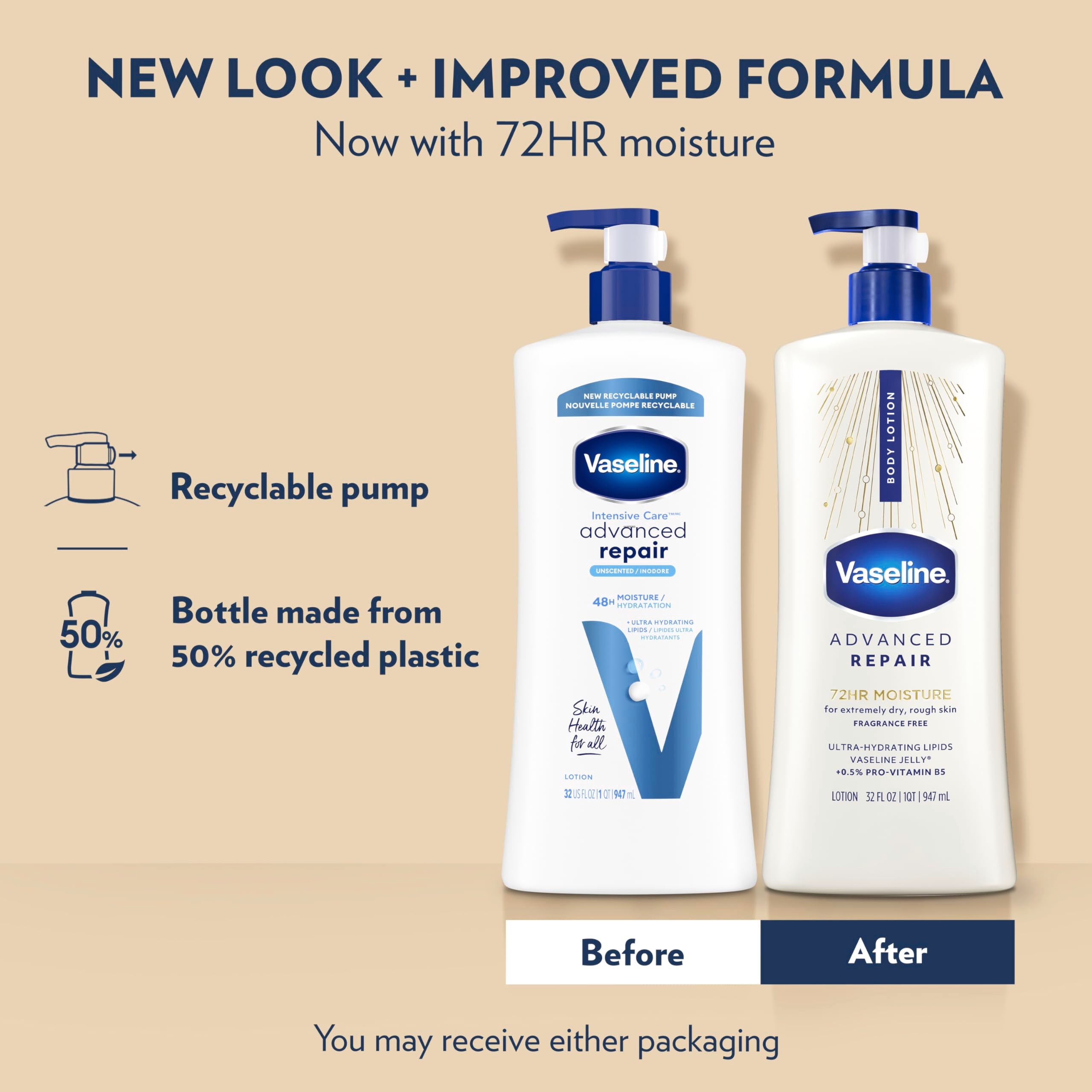 Vaseline lotion texture spread on skin demonstrating quick absorption