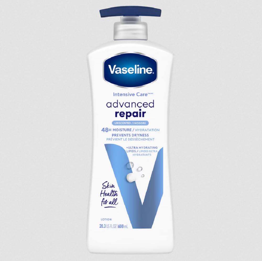 Vaseline texture close-up highlighting smooth absorption and hydration