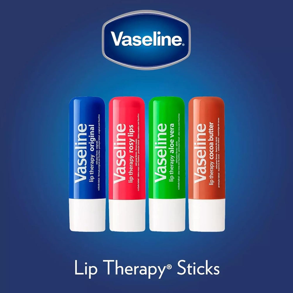 Vaseline stick inside a travel purse showing convenient on-the-go use