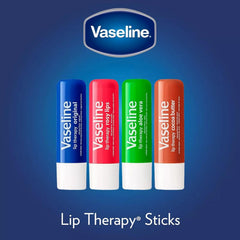Vaseline stick inside a travel purse showing convenient on-the-go use