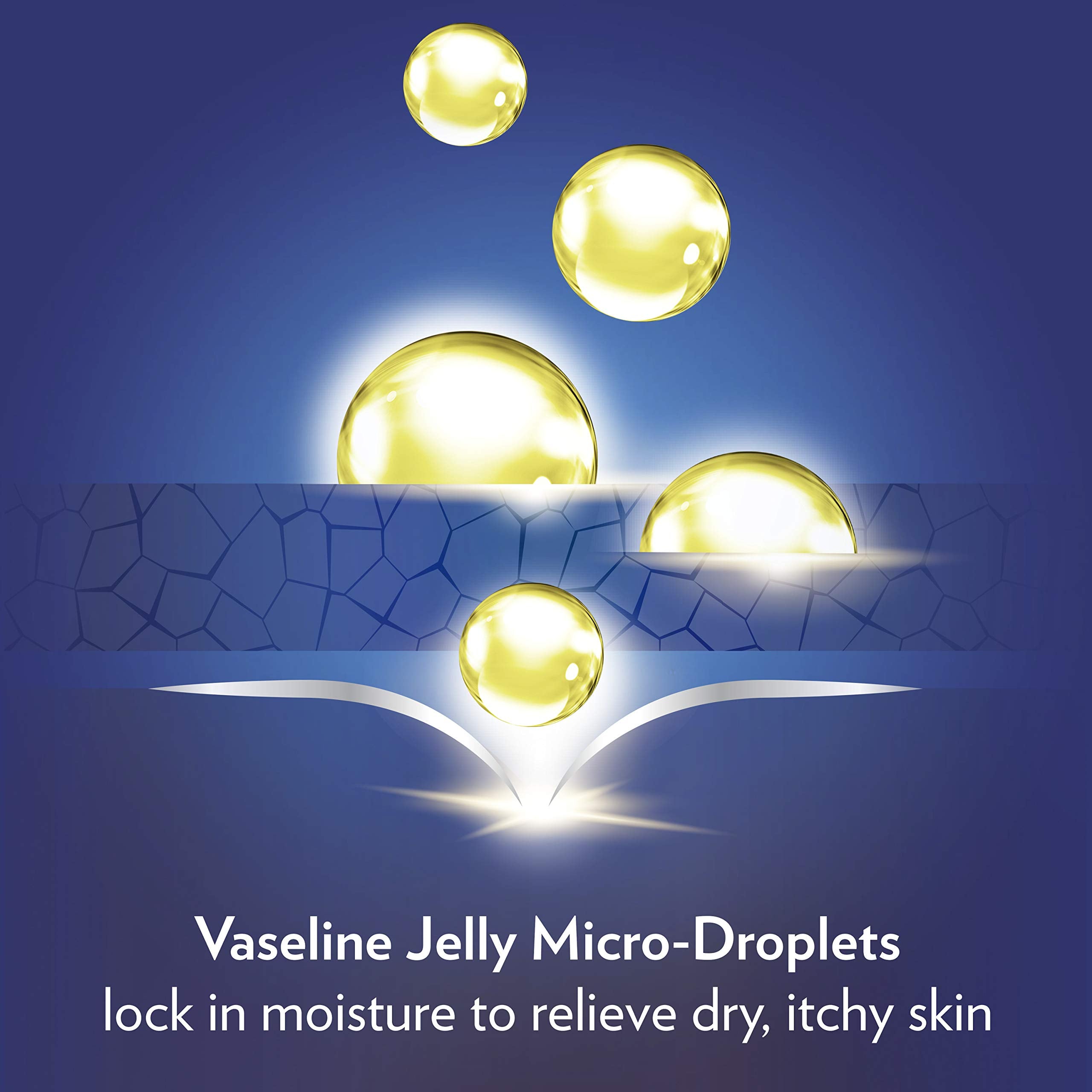Vaseline back label with ingredients and usage directions for reassurance
