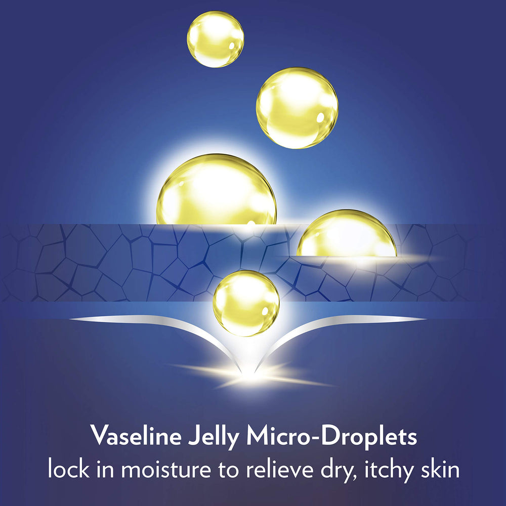 Vaseline back label with ingredients and usage directions for reassurance