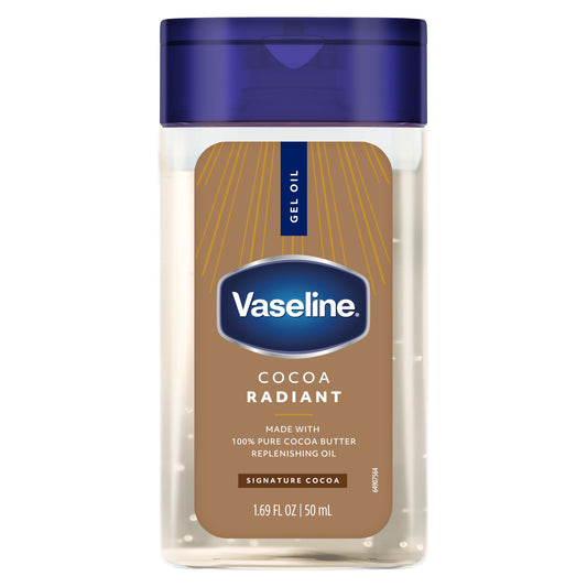 Vaseline texture close-up gel-to-oil demonstrating smooth spread and absorption