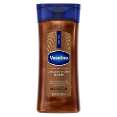 Vaseline front bottle showing label and 6.8 oz size for quick identification and benefit
